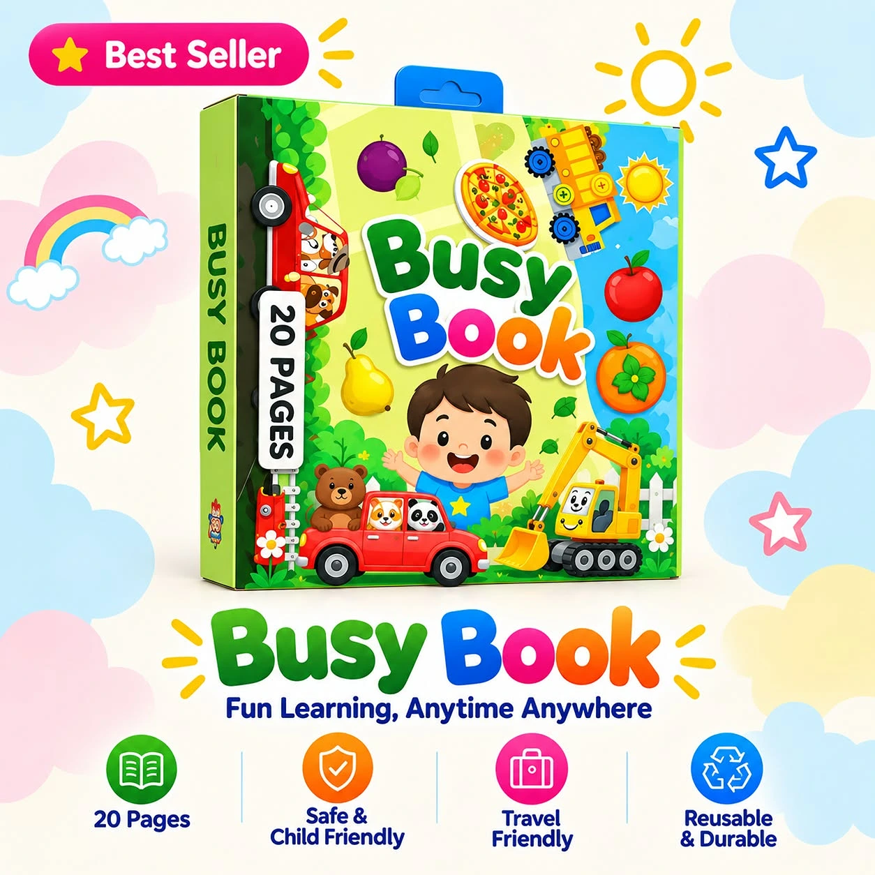 Baby Busy Book