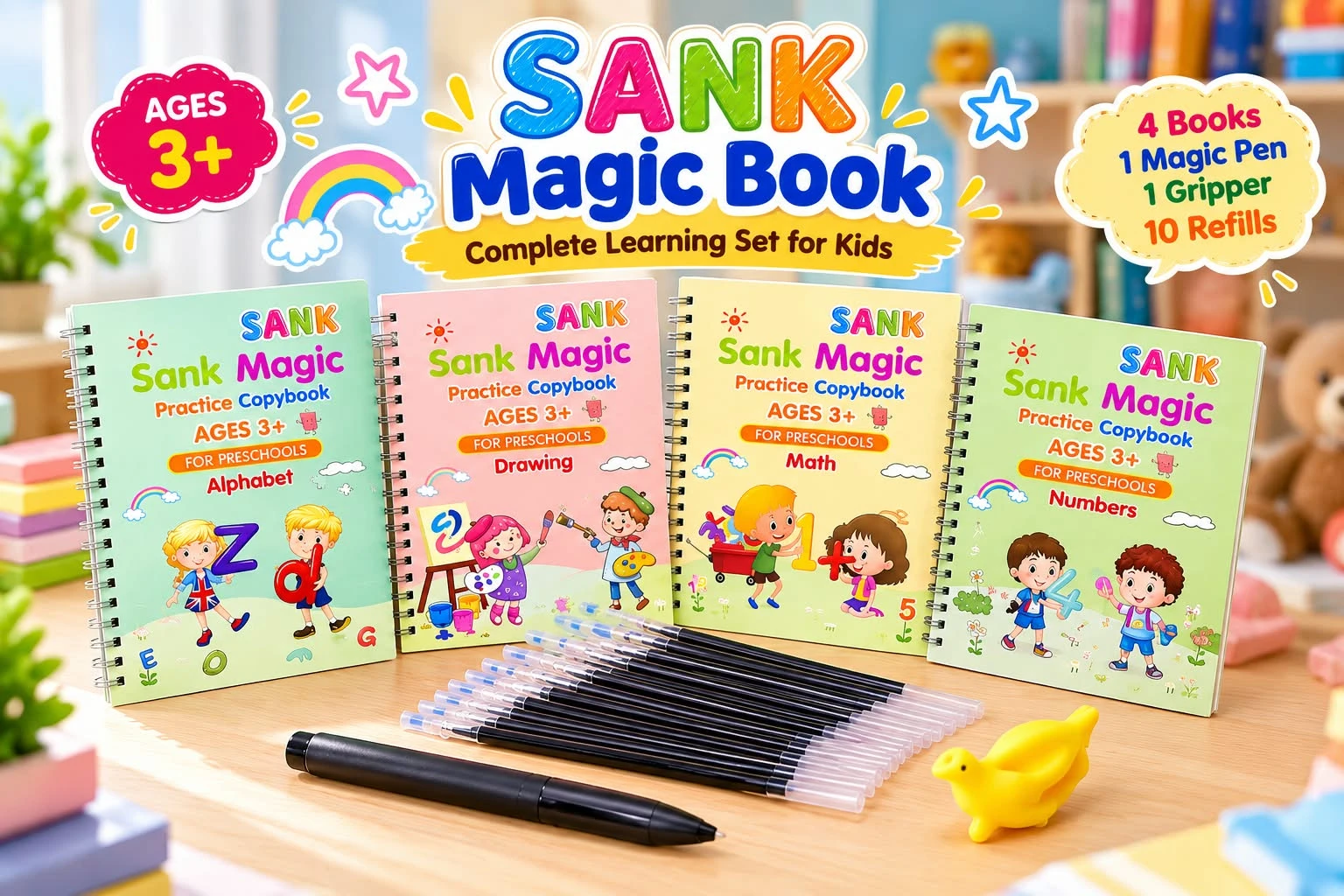 Sank Magic Book Practice Set